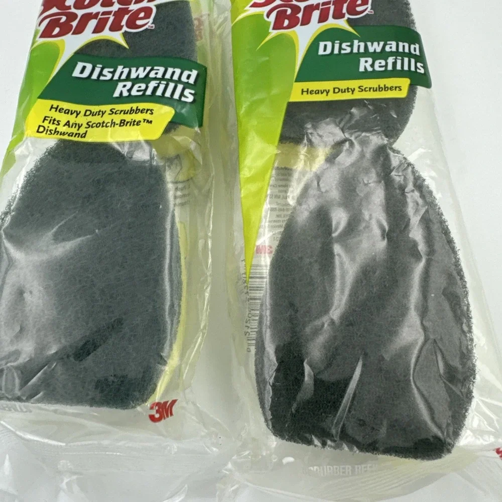 Scotch Brite Heavy Duty Dishwand 2 Refills 2 Pack 4‎ Refills in total